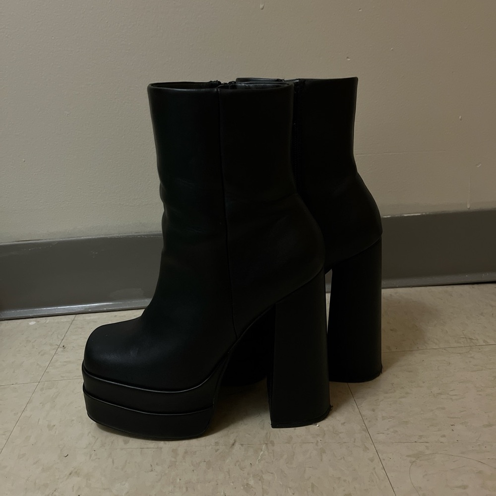 5” heeled boots